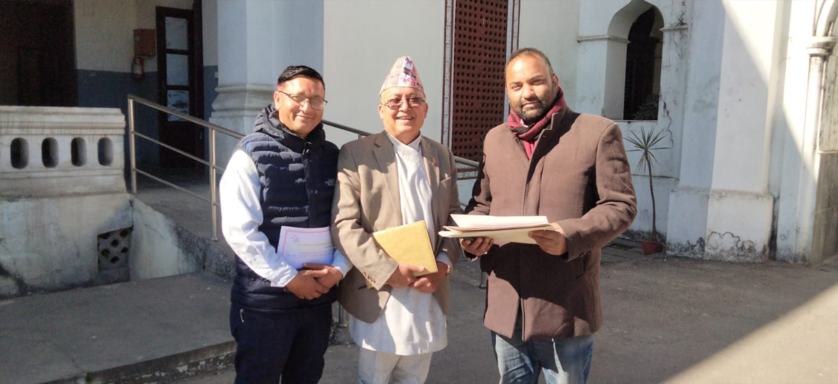 राजेन्द्र महतोको अध्यक्षतामा राष्ट्रिय मुक्ति पार्टी निर्वाचन आयोगमा दर्ता