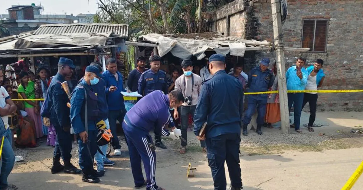 सर्लाहीमा गाेली लागेर एक बालक घाइते