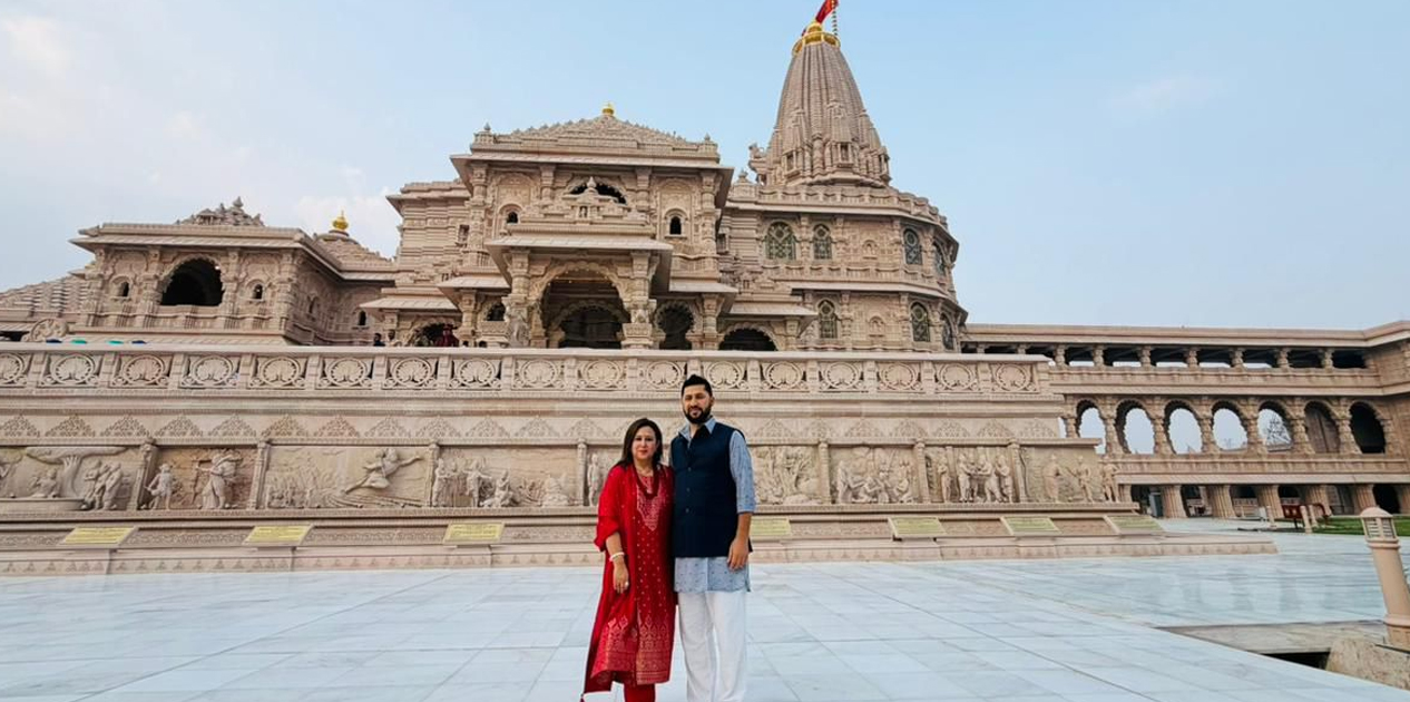 स्वदेश फर्किनुअघि अयोध्या पुगे रवि लामिछाने