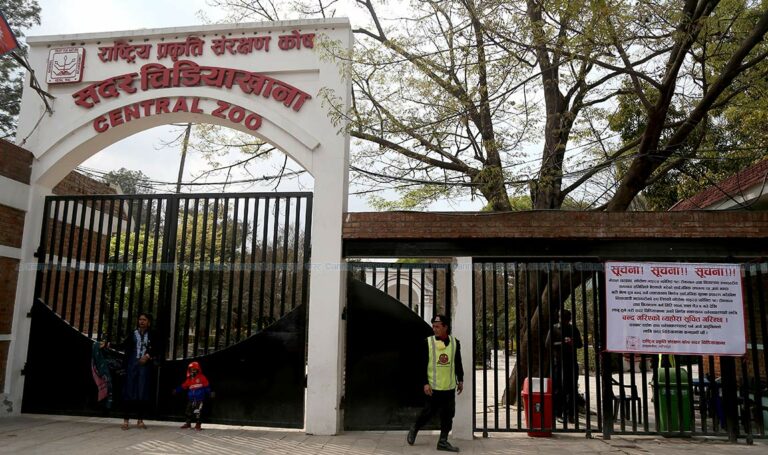 एक महिनापछि खुल्यो चिडियाखाना
