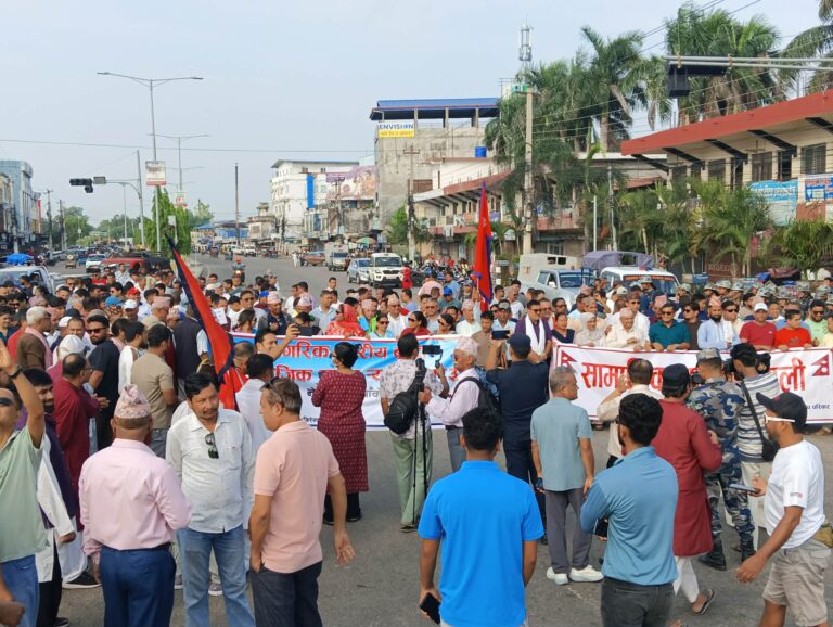 नेपालगन्जमा सद्भाव र्‍याली