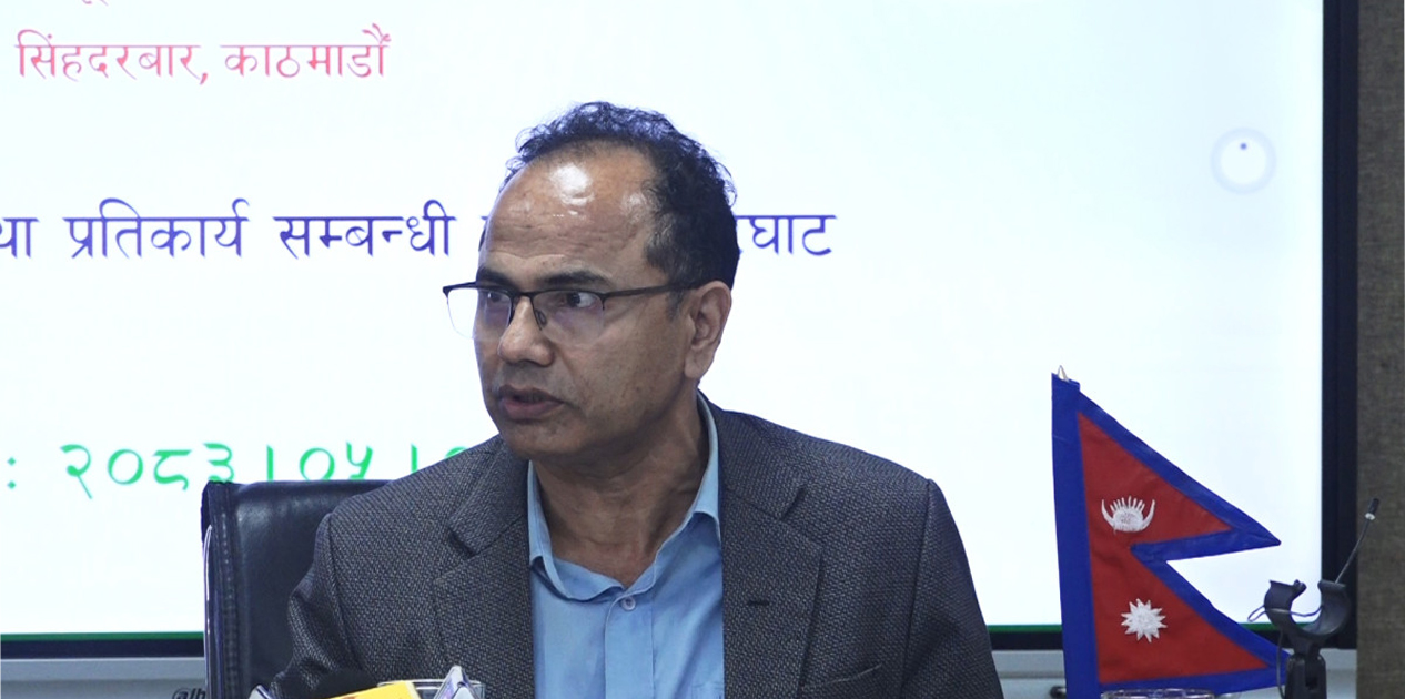 ‘मनसुनको अवधि बाँकी विपद्को जोखिम उच्च’ : कार्यकारी प्रमुख उप्रेती