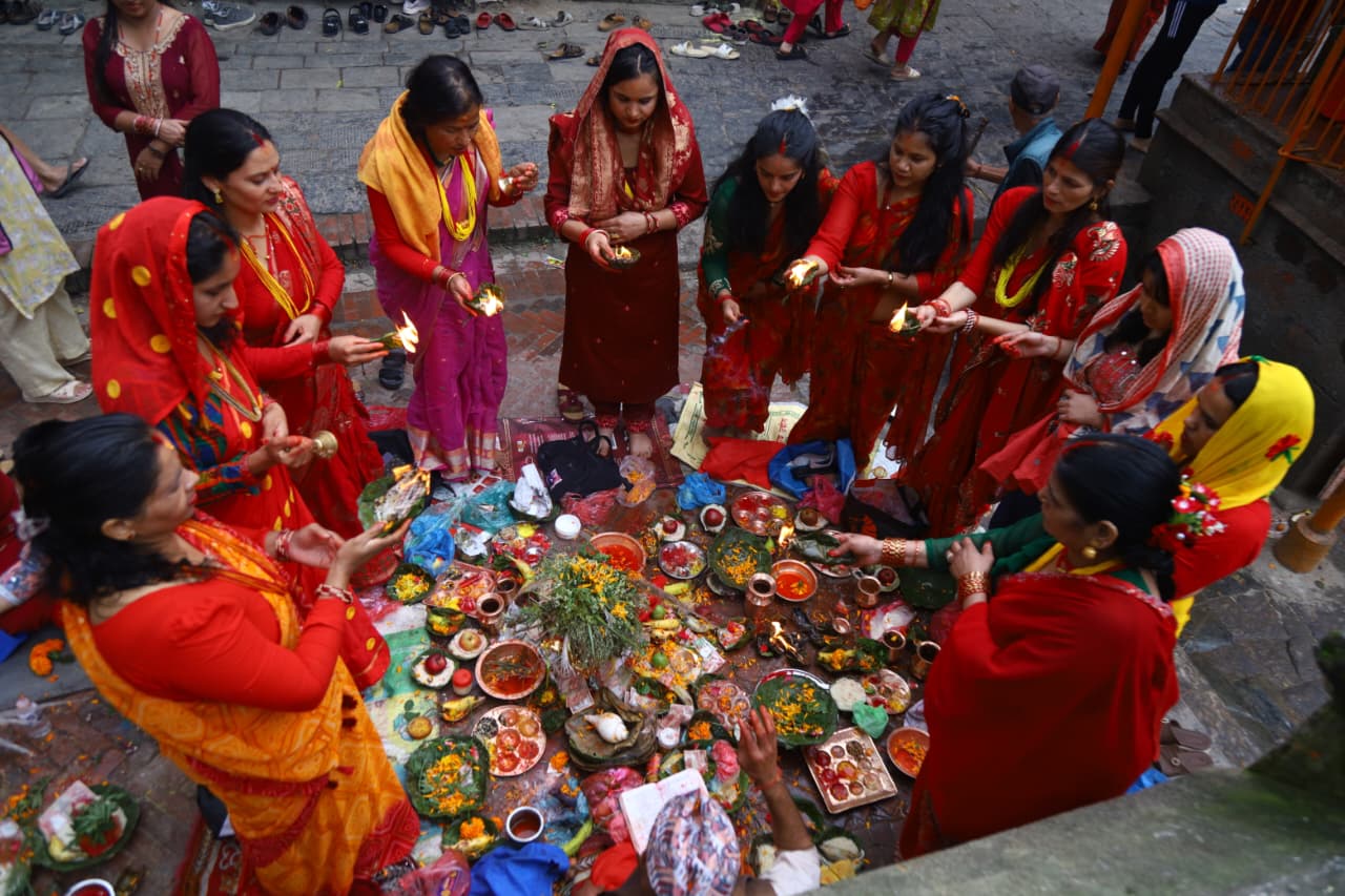 आज ऋषिपञ्चमी पर्व मनाइँदै, ऋषेश्वर मन्दिरमा भक्तजनको भीड